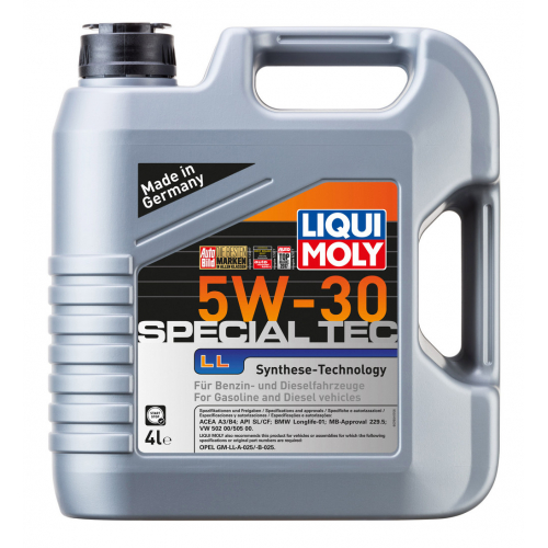 Моторное масло LIQUI MOLY Special Tec LL 5W-30 4л.