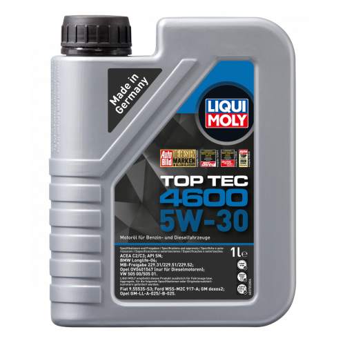Моторное масло LIQUI MOLY Top Tec 4600 5W-30 1л.