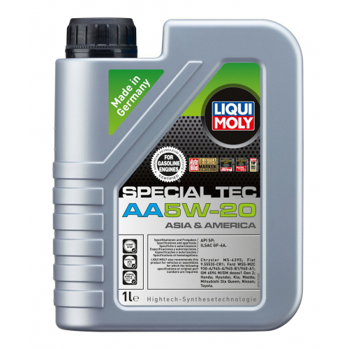 Моторное масло LIQUI MOLY Leichtlauf Special AA 5W-20 1л.
