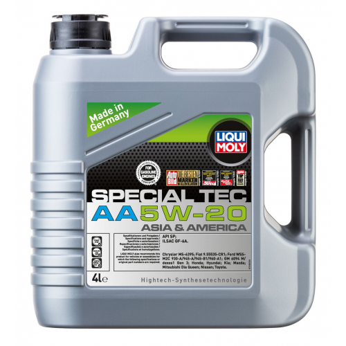 Моторное масло LIQUI MOLY Leichtlauf Special AA 5W-20 4л.
