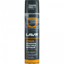 Полироль пластика матовый Lavr 400 мл.