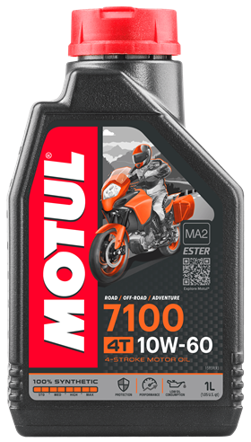 Масло MOTUL 7100 10W60 4T ROAD/OFF-R. 4л