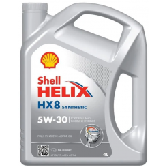 Моторное масло Shell HELIX HX8 SYNTHETIC 5W-30 4л.